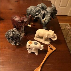 Elephant Figurine Collection